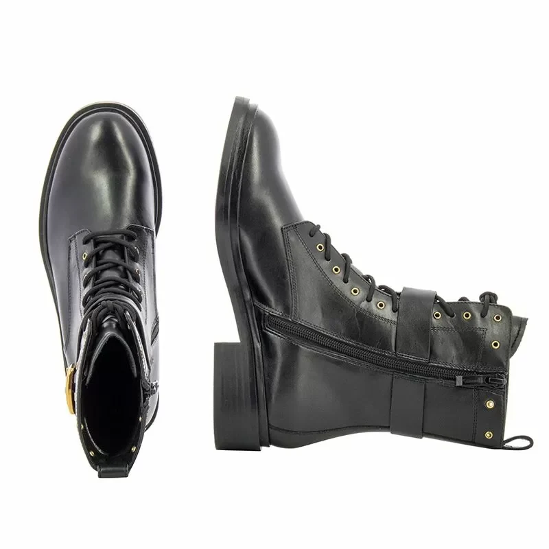 Дамски Кубинки TAMARIS – 1-25112-41 001 BLACK — снимка 5