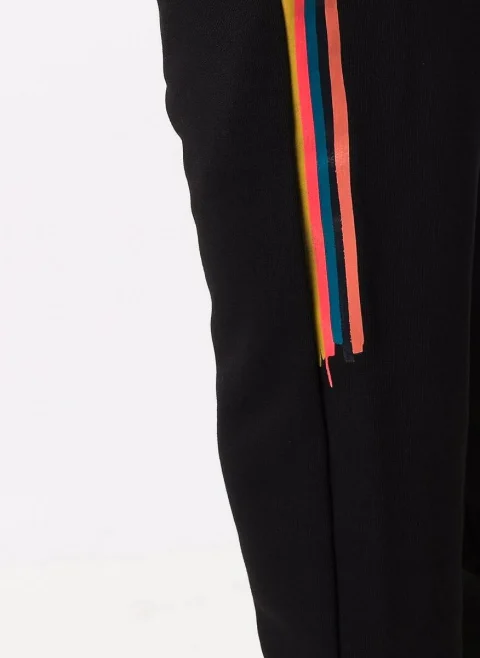 Спортно долнище с 'Brush Stoke' принт Paul Smith — снимка 3