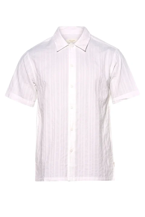 Риза Jorriviera Texture Ss 12295295 11-0602 TCXow white