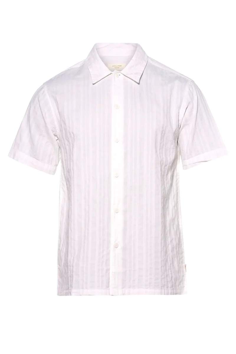 Риза Jorriviera Texture Ss 12295295 11-0602 TCXow white