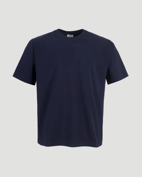 T-Shirt with Logo Patch