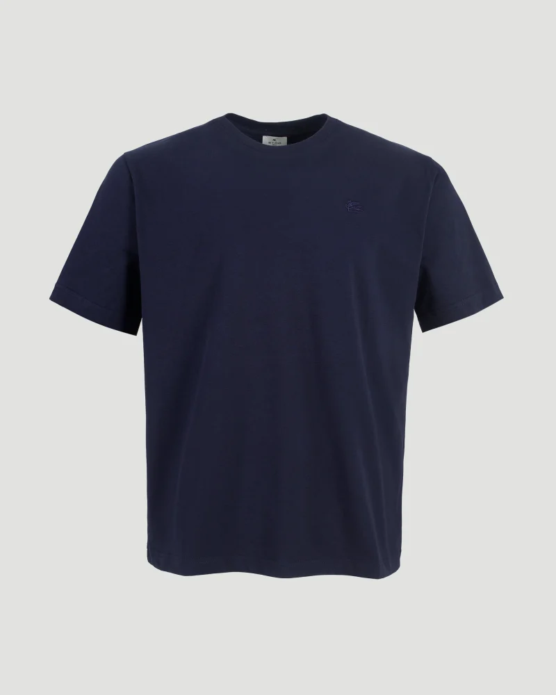 T-Shirt with Logo Patch