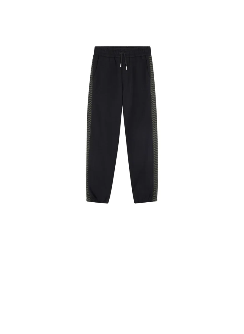 Спортен панталон с кантове Lanvin Kids