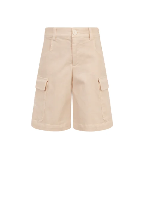 Къс панталон от памук Etro Kids