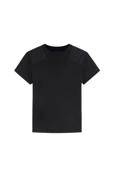 Patch T-Shirt in Black