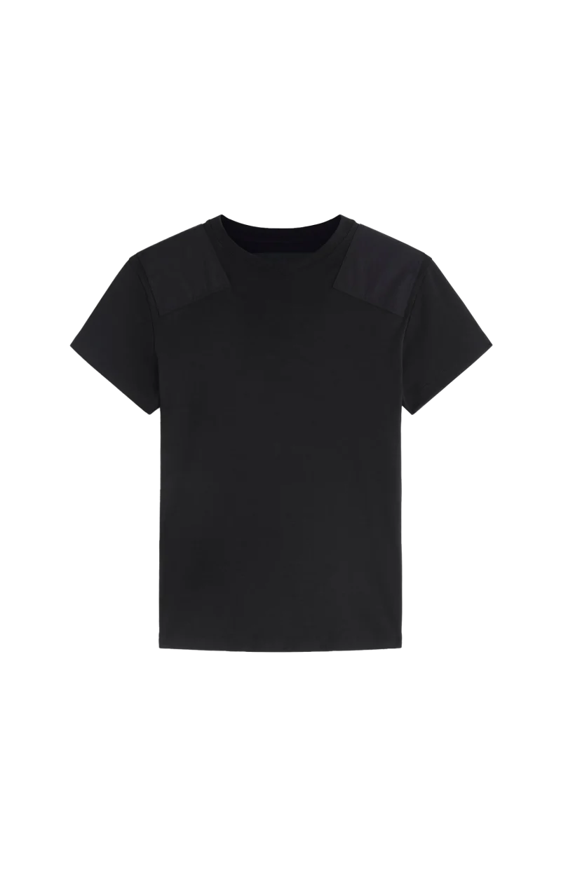 Patch T-Shirt in Black