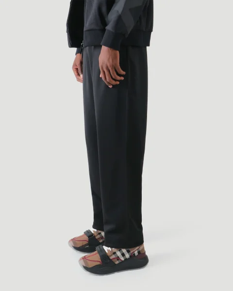 Logo Print Cotton Blend Jogging Pants — снимка 3