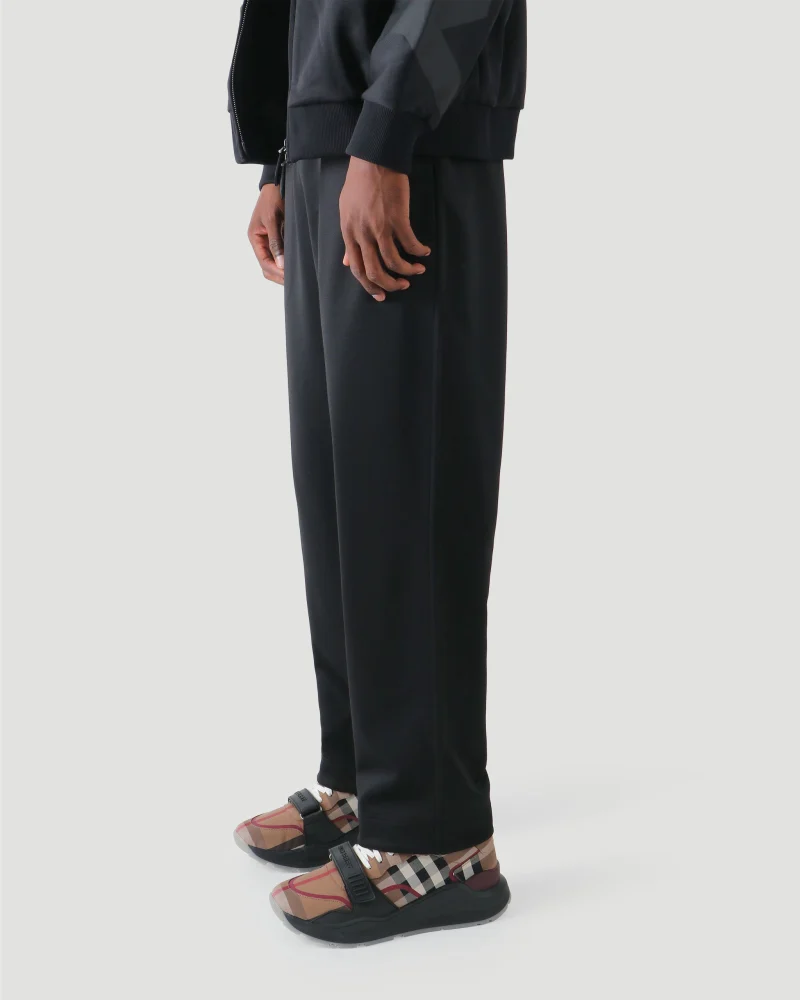 Logo Print Cotton Blend Jogging Pants — снимка 3