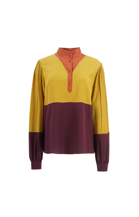 Color-Block Shirt