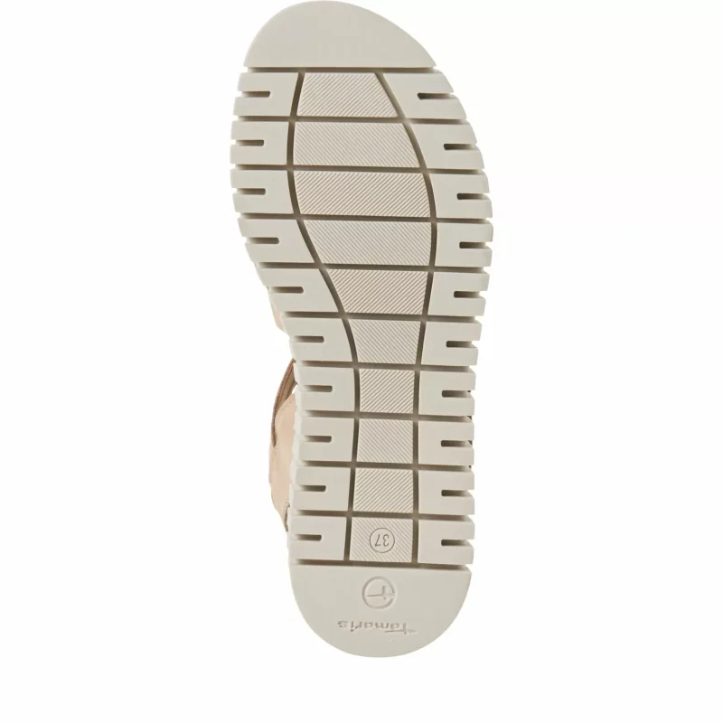 Дамски Равни Сандали TAMARIS – 1-28706-44-399 ANTELOPE COMB — снимка 6