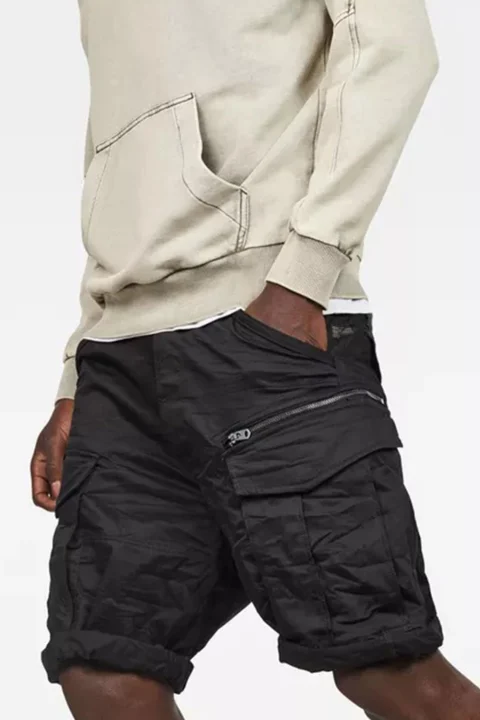 Бермуда Rovic Zip Relaxed 1\2 D08566-5126-990-black — снимка 2