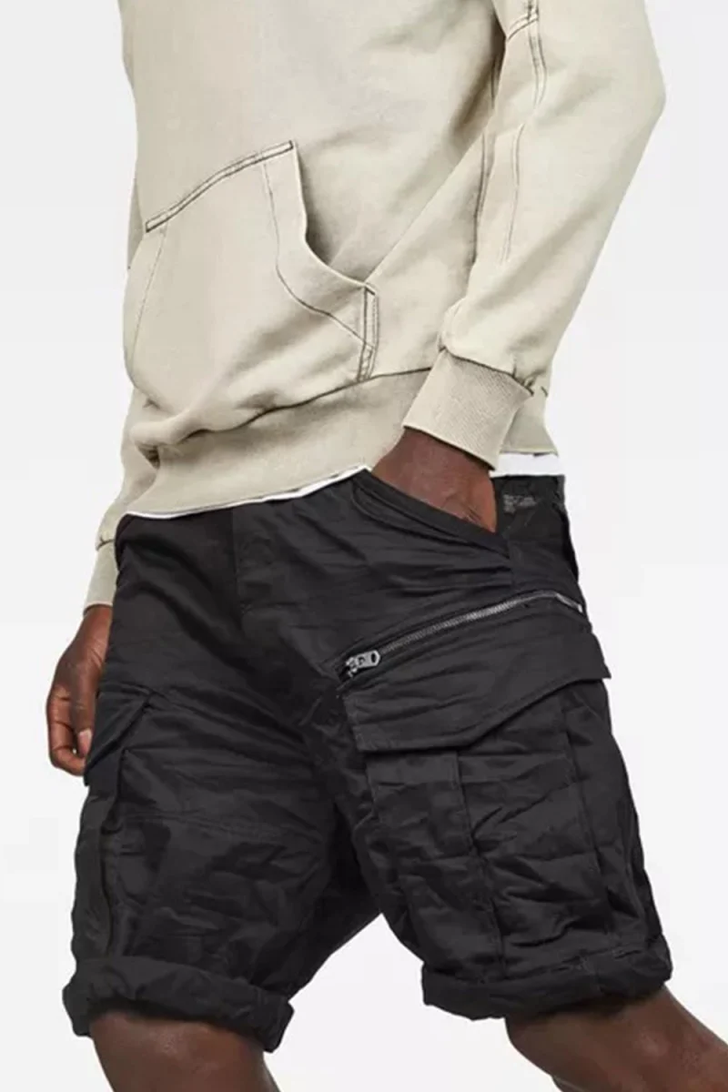 Бермуда Rovic Zip Relaxed 1\2 D08566-5126-990-black — снимка 2