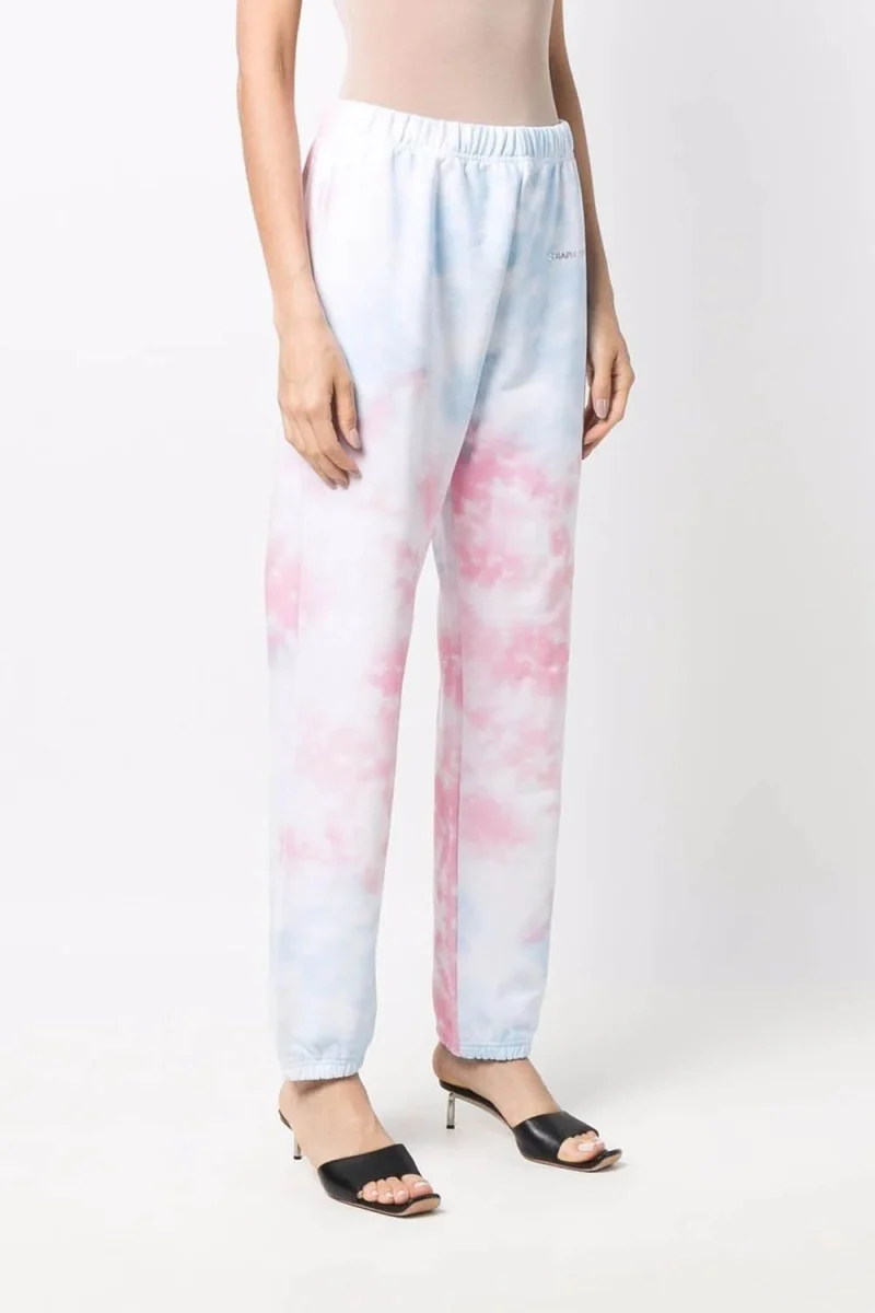 Долнище 72Cba155Fs037 Felpa S. Marco Pr Tie Dye Cf 72CBA155FS037 003 white — снимка 2