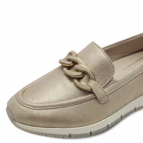 Дамски Мокасини TAMARIS – 1-24711-42-179 CHAMPAGNE — снимка 4