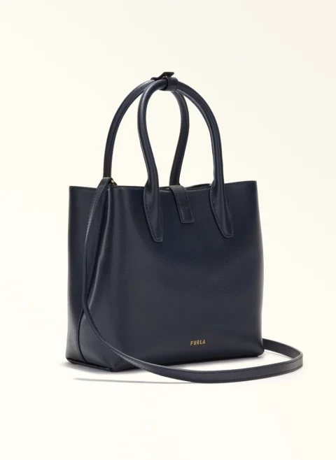Мини чанта Furla Goccia Ink Blue — снимка 3