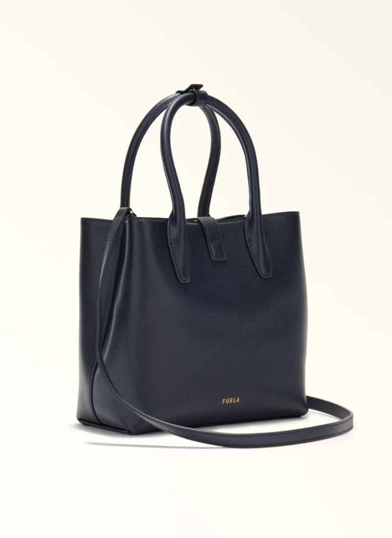 Мини чанта Furla Goccia Ink Blue — снимка 3