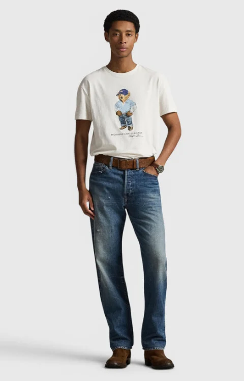 Тениска с принт POLO BEAR