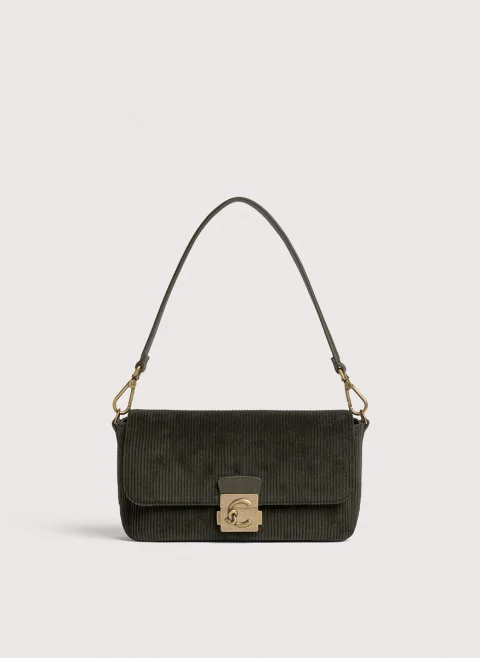 Рипсена чанта Coccinelle C-Me Lock Medium — снимка 5