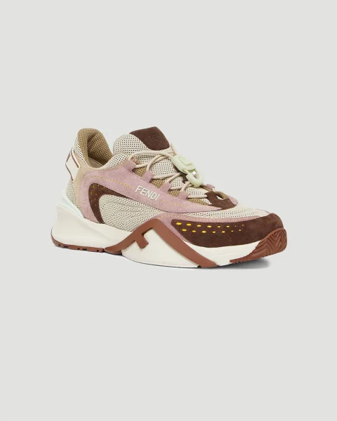 Fendi Flow in Brown and Mauve — снимка 2