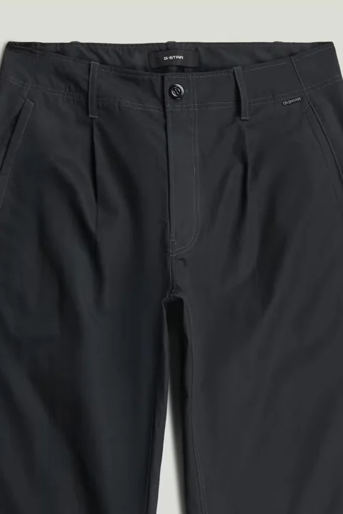 Панталон Pleated Loose Tapered Chino D28353-E077-1227 dk legion blue — снимка 2