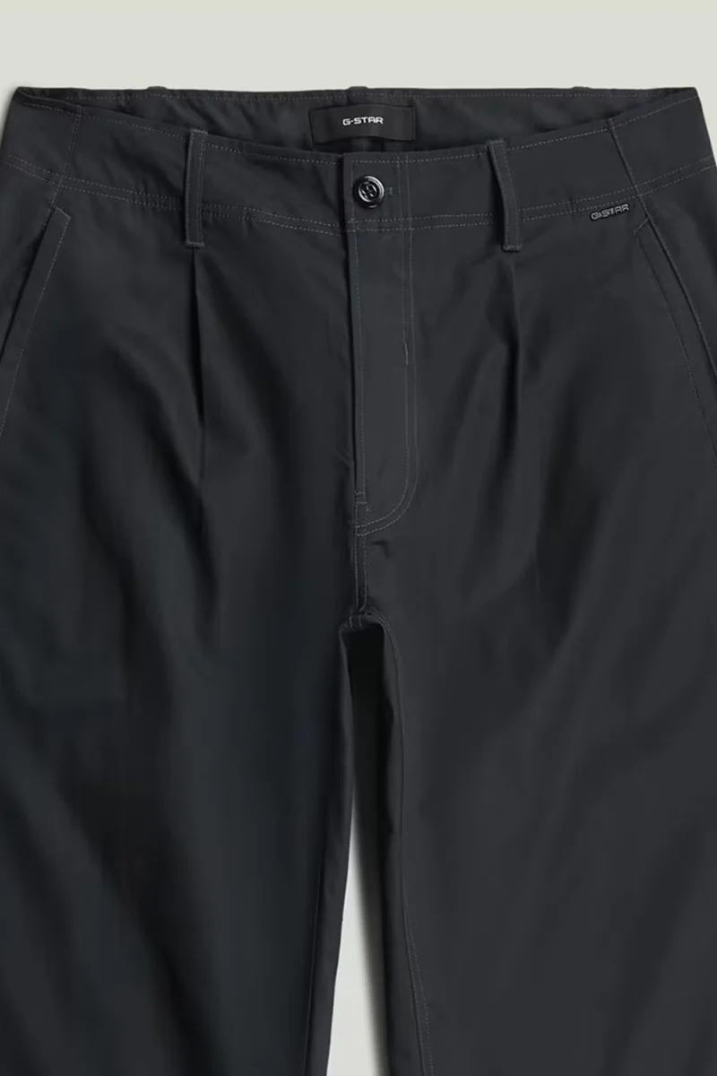 Панталон Pleated Loose Tapered Chino D28353-E077-1227 dk legion blue — снимка 2