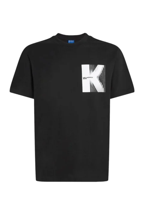 T-Shirt Klj Reg Ss K Logo B1M17066 999 black