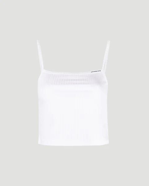 Cami Top in Wide Cotton Rib