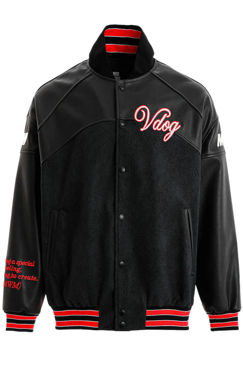 Яке Vanguard Dogs Leather Vdog Bomber MW094070813 black