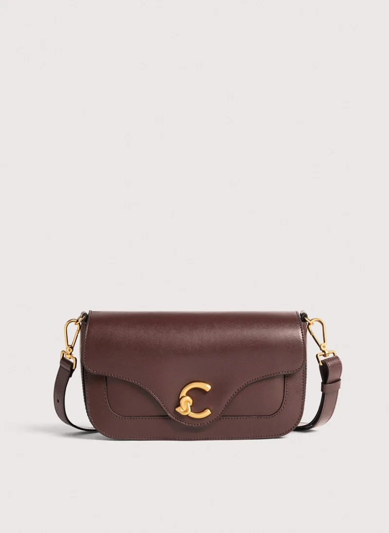 Кожена чанта Coccinelle C-Me Medium