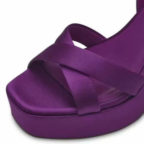 Дамски Сандали На Ток TAMARIS – 1-28050-42-560 PURPLE — снимка 4