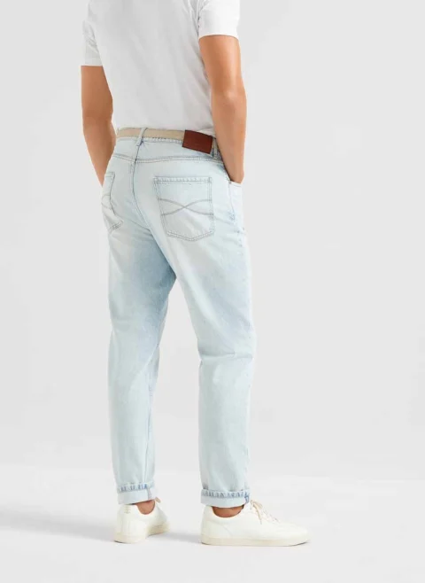 Деним 'Iconic fit' Brunello Cucinelli — снимка 6