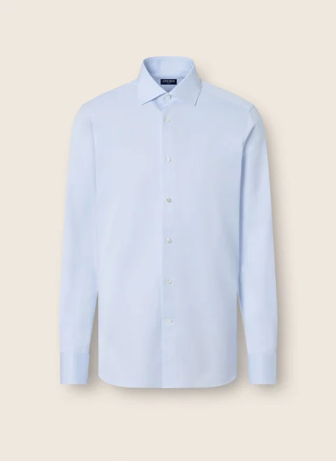 Класическа риза Zegna — снимка 5