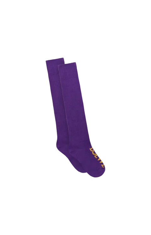 Wool Socks in Purple