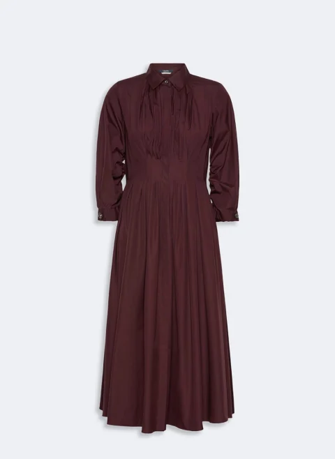 Рокля-риза с плисиран мотив 'S Max Mara Smmadagio — снимка 7