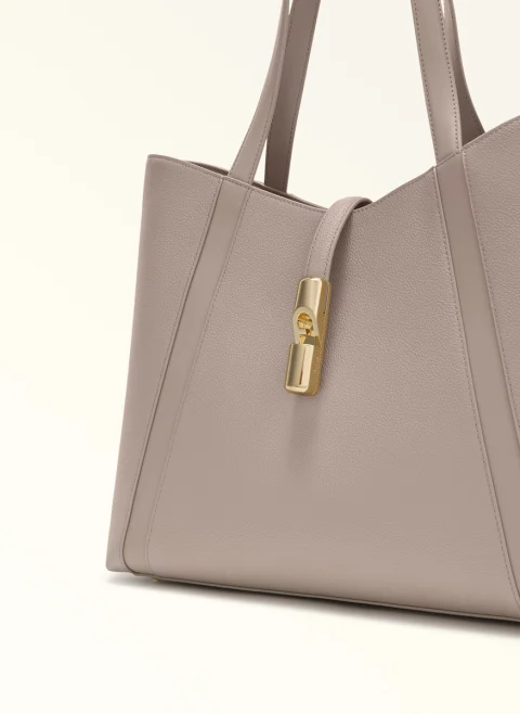 Чанта Furla Goccia Linen L — снимка 3