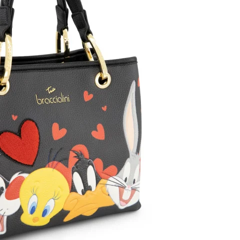 Дамска чанта Beth Looney Tunes Braccialini — снимка 9