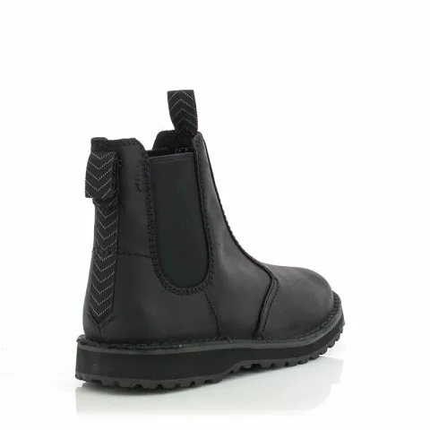 Мъжки Ежедневни Боти CLARKS – 26179715 SOLSBURY EASY BLACK LEATHER — снимка 3