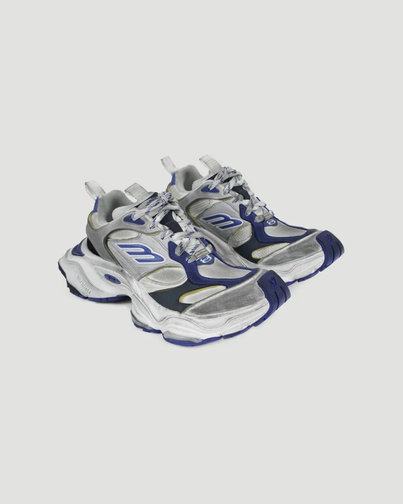 Cargo Sneaker in Grey, White & Blue — снимка 2