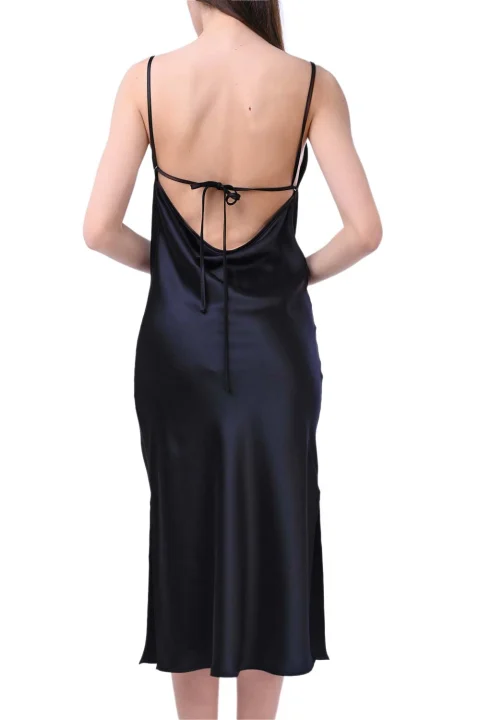 Рокля S23T1054 black — снимка 2