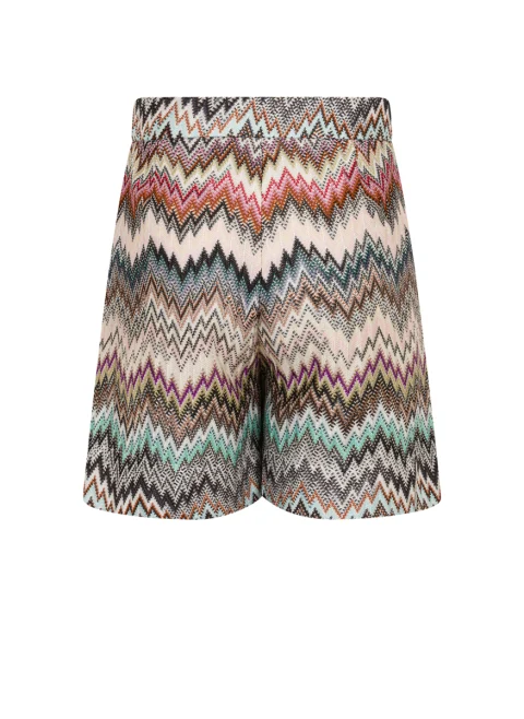 Пола-панталон с асиметричен мотив Missoni Kids — снимка 2