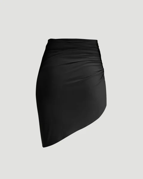 Draped Mini Skirt — снимка 2