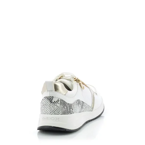 Дамски Сникърс GEOX – D35NQA C0118 D BULMYA WHITE/SAND — снимка 2