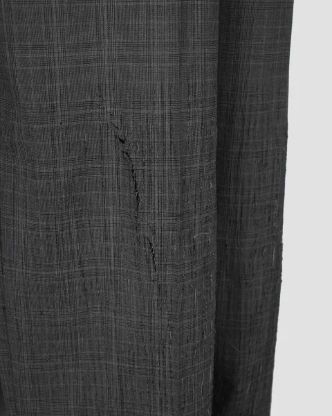 Grey Prince of Wales Tailored Trousers — снимка 5