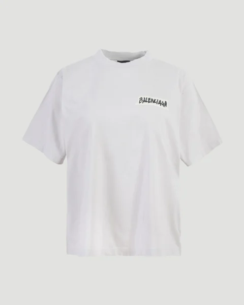 Masking Tape T-Shirt in White