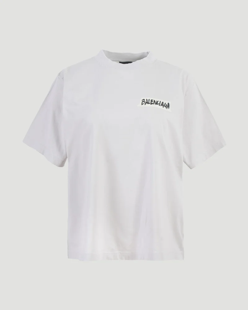 Masking Tape T-Shirt in White