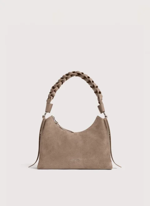 Велурена чанта Coccinelle Boheme Small — снимка 5