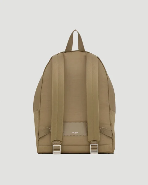 City Backpack in Nylon Ripstop and Leather — снимка 4