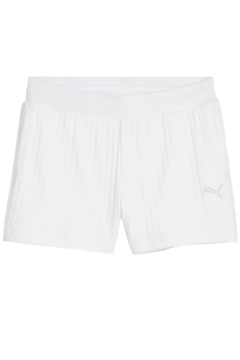 Къс панталон Wardrobe Ess Shorts 3' Pointelle 629764 02 puma white