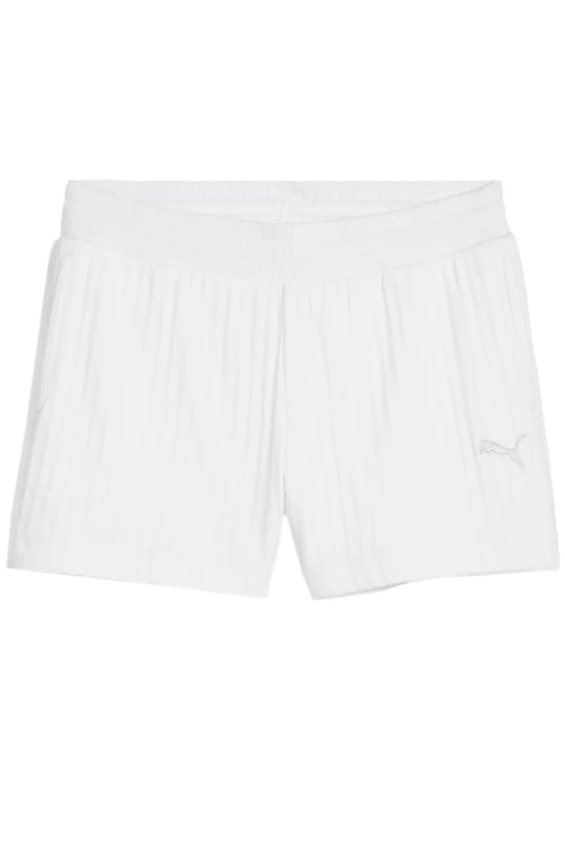 Къс панталон Wardrobe Ess Shorts 3' Pointelle 629764 02 puma white