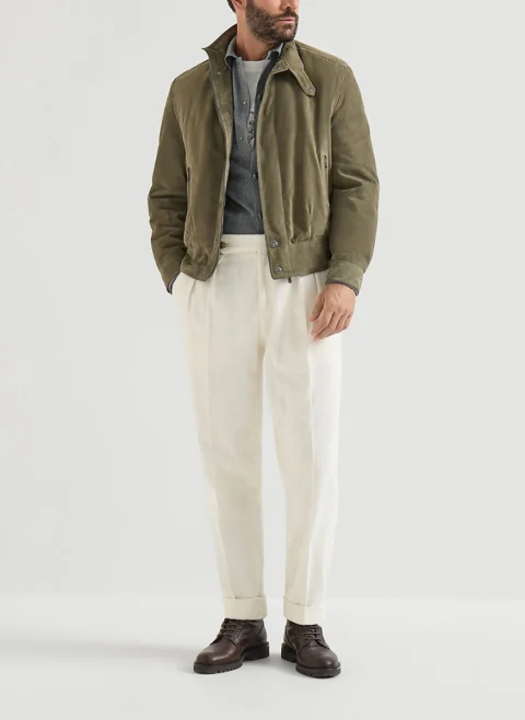 Класически памучен тишърт Brunello Cucinelli — снимка 6